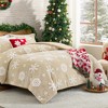 Amelie Home 3 Pieces Plush Comforter Set, Ultra-Soft Winter Bedding - 3 of 4