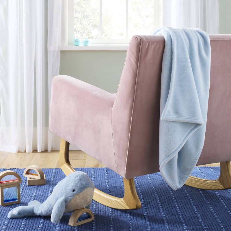 Plush Blanket with Soft Toy - Whale - Cloud Island&#8482;, 3 of 5