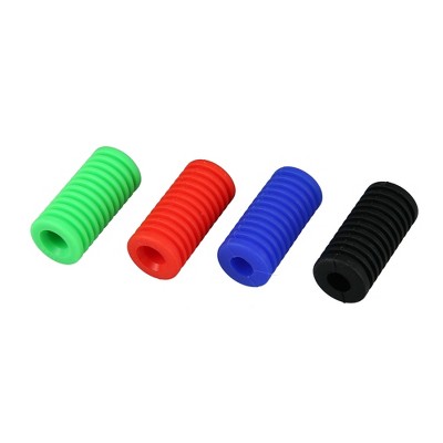 Unique Bargains Gear Lever Cover Fit for Most Superbike for Harleys 4Pcs