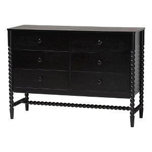 Baxton Studio Brantley Farmhouse 6-Drawer Dresser : Target