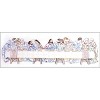 Design Works Stamped Embroidery Kit 9"X24"-Last Supper-Stitched In Floss - 2 of 2