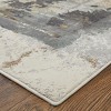 Clio Modern Watercolor Brown/Gray/Black Area Rug - 3 of 4