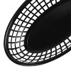 Aoibox 80 Pcs Reusable Oval Fast Food Baskets, Sturdy Plastic Serving Baskets for Fast Food, Parties, Picnics, BBQs and Snacks - 3 of 4