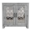 Galano 30.2 in. H x 30.9 in. W Wood Shoe Cabinet - 2 of 4