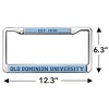 Old Dominion University School Logo Full Size Standard License Plate Metal Frame - 4 of 4