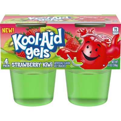 Kool-Aid Strawberry Kiwi Gelatins - 4pk/14oz