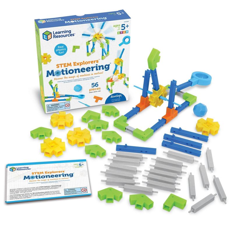 Learning Resources STEM Explorers Motioneering Building Set, 1 of 11