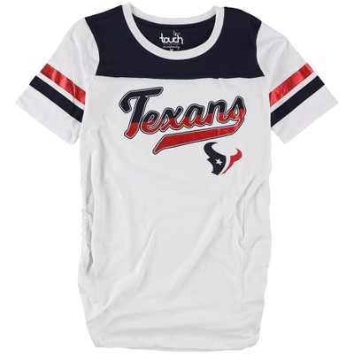 Touch by G-III Womens Houston Texans Graphic T-Shirt, White, Small