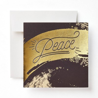 6ct 'Peace' Lettering Cello Cards