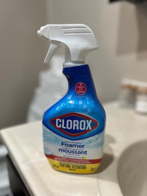 Clorox 30 Oz. Disinfecting Bleach Foamer Bathroom Cleaner - Power Townsend  Company