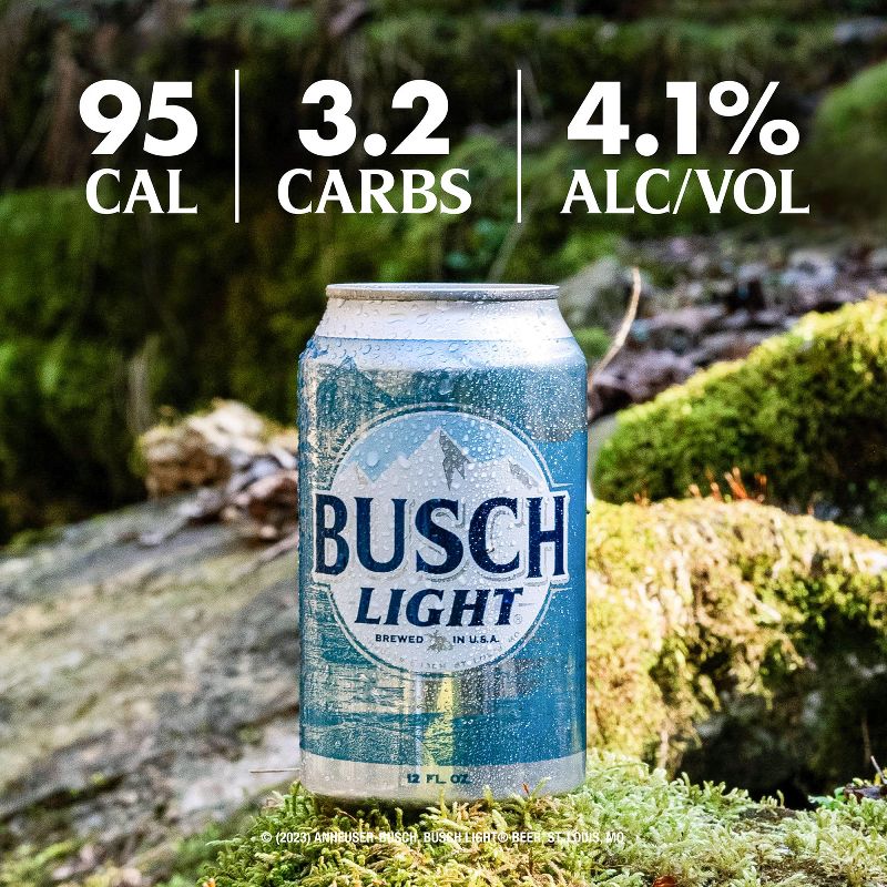 Busch Light Beer - 6pk/16 fl oz Cans, 6 of 12