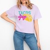 Simply Sage Market Tacos And Yap Boxy Crop Top - 2 of 4