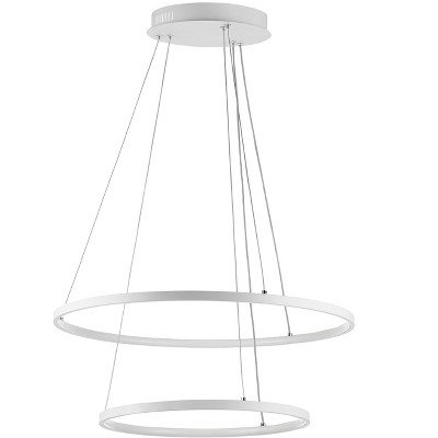 Faven Led Pendant - White - Safavieh