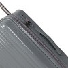 Coolife Luggage Sets 3 Piece,Luggage Set PP Material Travel Suitcase Set With Spinner Wheels for Men Women, 20''/24''/28'',Gray - 4 of 4