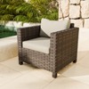 EAGLE PEAK Harbor Haven Hand-Woven Wicker Patio Chair with All Weather Resistant Deep Seat & Wide Rattan, Patio Furniture Chairs - 2 of 4