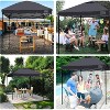 Anybear 10x10FT Black Pop Up Canopy Tent with Adjustable Legs - 4 of 4