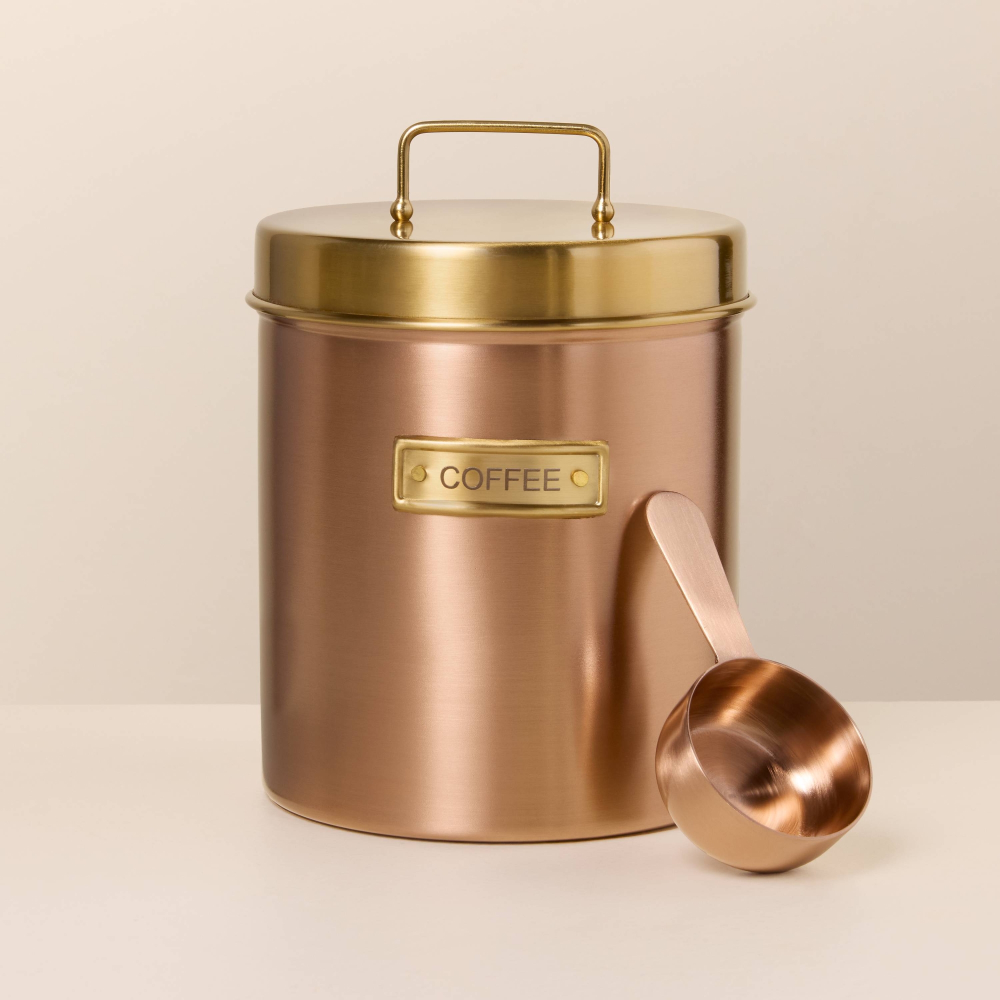 Coffee Canister Copper Finish - Hearth & Hand™ with Magnolia