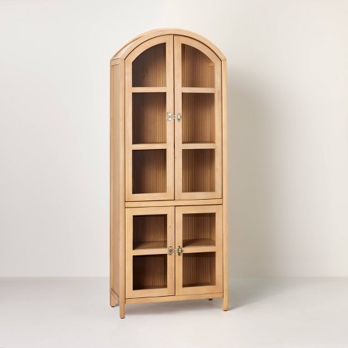 Arch deals curio cabinet