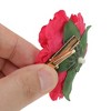 Unique Bargains Simulated Flower Hair Clip 2 Pcs - 4 of 4