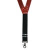 3 D Belt Company Men's Big & Tall Leather Suspenders with Metal Swivel Hook Ends - 3 of 4