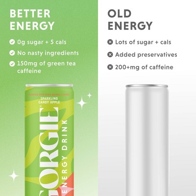 Gorgie Candy Apple Sugar Free Energy Drink - 12 fl oz