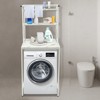 YIYIBYUS Washer and Dryer Storage Shelf,  Bathroom Space Saving Organizer Rack - 2 of 4