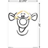 Trends International Disney Winnie The Pooh - Tigger - Face Unframed Wall Poster Prints - 3 of 4
