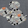 Men's - Disney - Mickey Pattern Silhouette Long Sleeve Graphic T-Shirt - 2 of 4