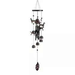 26" Copper Dogs Wind Chime Bronze - Zingz & Thingz