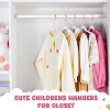 HOUSE DAY 14 Inch Kids Velvet Hangers - 2 of 4