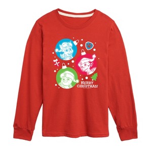 Boys' - Paw Patrol - Pup Ornaments Long Sleeve Graphic T-Shirt - 1 of 4
