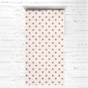 Bacati - Stars Orange Muslin 3 pc Toddler Bed Sheet Set 100 percent cotton - 2 of 4
