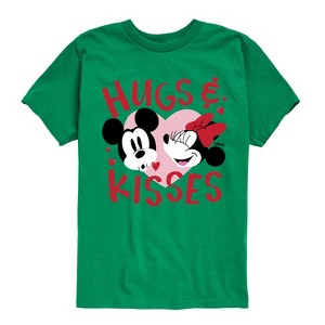 Boys' - Disney - Hugs And Kisses Short Sleeve Graphic T-Shirt - 1 of 4
