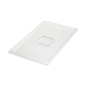 Winco Polycarbonate Food Pan Cover, Solid, 1/1 Size - 1 of 1
