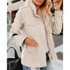 Imily Bela Women's Utility Jacket with Snap Buttons and Pockets for Urban Exploration - 2 of 4