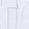 3pc Elements Geometric MDF Wood Carved Wall Decor Set Natural - Martha Stewart: Modern Art for Bedroom, Unframed - 4 of 4