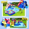 VYNXARIA 10in1 Inflatable slide water park bouncing house garden with splash pool£¬ water gun£¬basketball£¬climbing wall£¬dual pools£¬soccer - 4 of 4