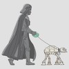Women's Star Wars Darth Vader AT-AT Walking the Dog Racerback Tank Top - 2 of 4