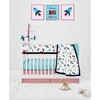 Bacati - Air Space Multicolor Boys Musical Mobile - 4 of 4