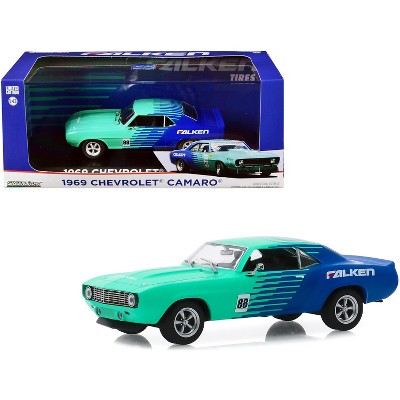 1969 Chevrolet Camaro #88 "Falken Tires" 1/43 Diecast Model Car by Greenlight
