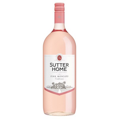 Sutter Home Pink Moscato Wine - 1.5L Bottle
