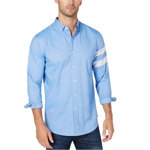 Club Room Mens Striped Sleeve Button Up Shirt - 1 of 1