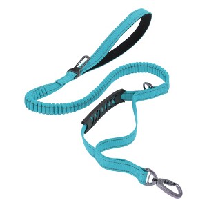 Unique Bargains Dog Car Seatbelt 45.28"-70.08" Shock Absorbing with 2 Padded Handle Metal Carabiner Clip for Medium Large Dogs - 1 of 4