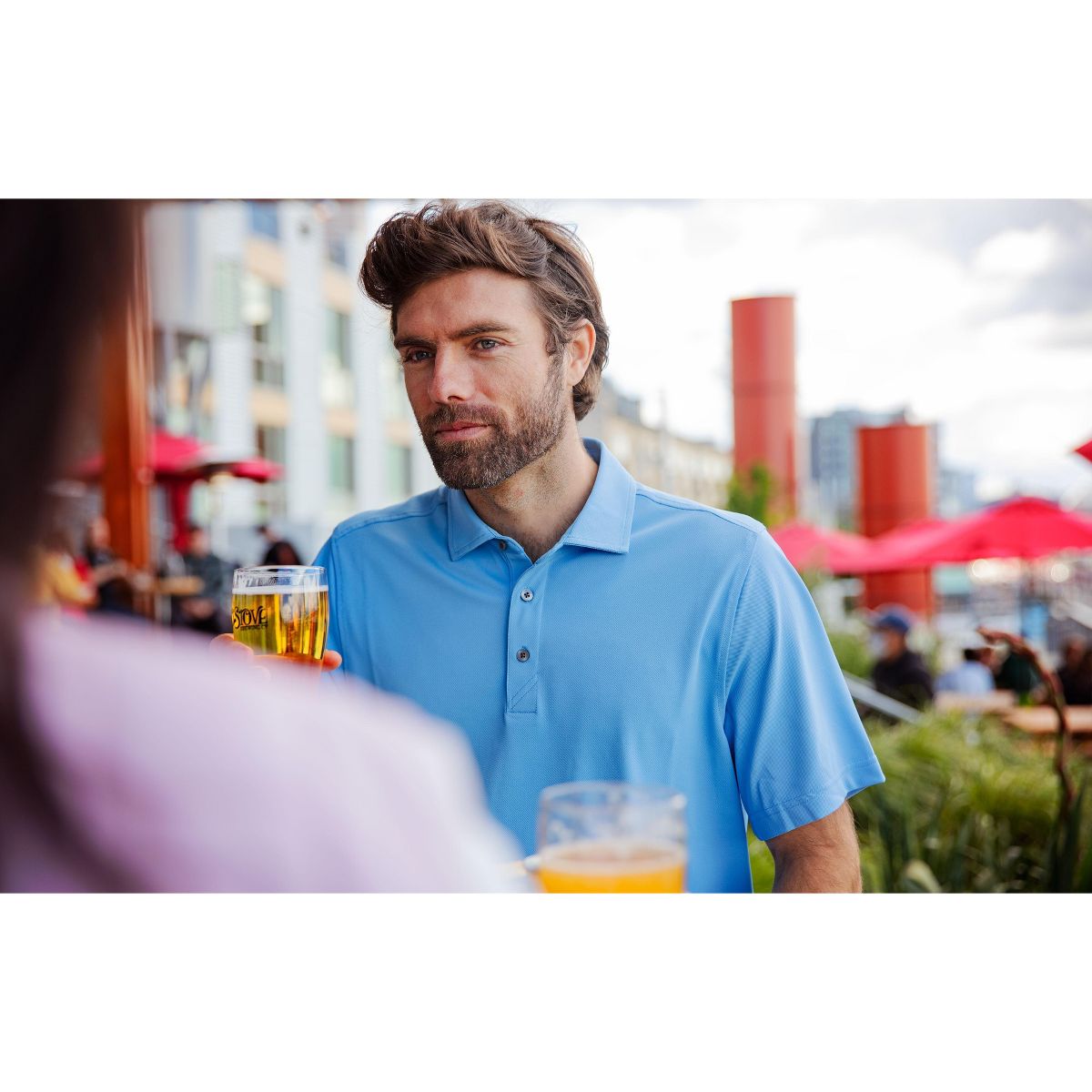 Cutter & Buck Virtue Eco Pique Recycled Mens Polo Shirt - thumbnail 6
