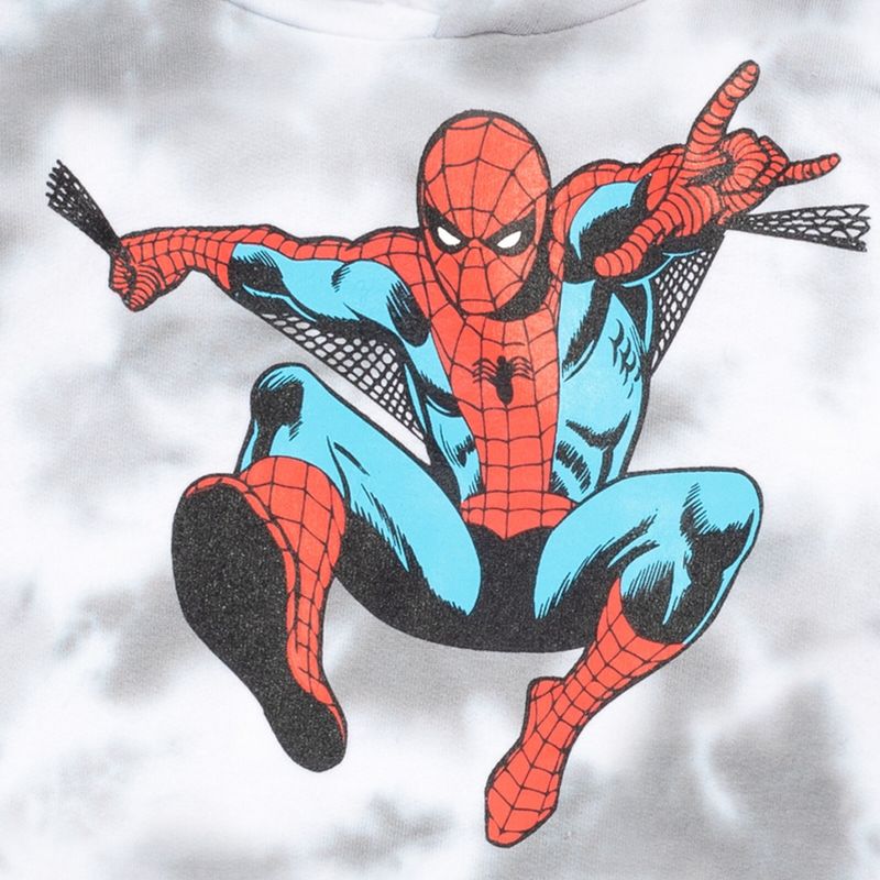 Marvel Spider-Man Fleece Pullover Hoodie Little Kid to Big Kid , 3 of 7