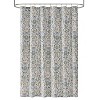 LunaLulinlk 15 Piece Shower Curtain Set, Blue/Multi - 2 of 4