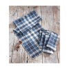 tagltd 72" x 14" Mirage Plaid Table Runner - 2 of 2