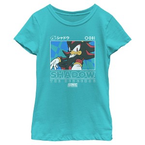 Girls Sonic the Hedgehog Shadow Portrait T Shirt - 1 of 4