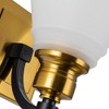 Artcraft Lighting Nelson 1 - Light Vanity in  Brass/Black - 2 of 4