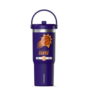 NBA Phoenix Suns 32oz Nomad Stainless Steel Tumbler With Handle and Straw Lid - The Perfect Water Bottle - 1 of 4